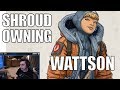 SHROUD ▪ OWNING With Wattson - New Legend 【APEX LEGENDS】