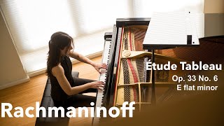 Rachmaninoff Étude Tableau in E flat minor, Op.33 No.6 - Maria Pikoula, piano
