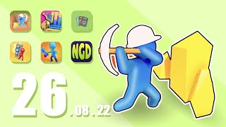 Golden Fever 3D!, DIY Pallets, Card Land, Catch The Hen 3D, Take The Tile | New Games Daily