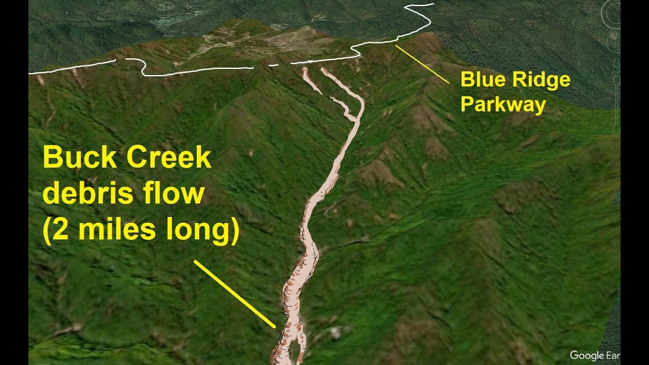 Did Helene leave permanent geologic damage on Appalachian mountainsides?
