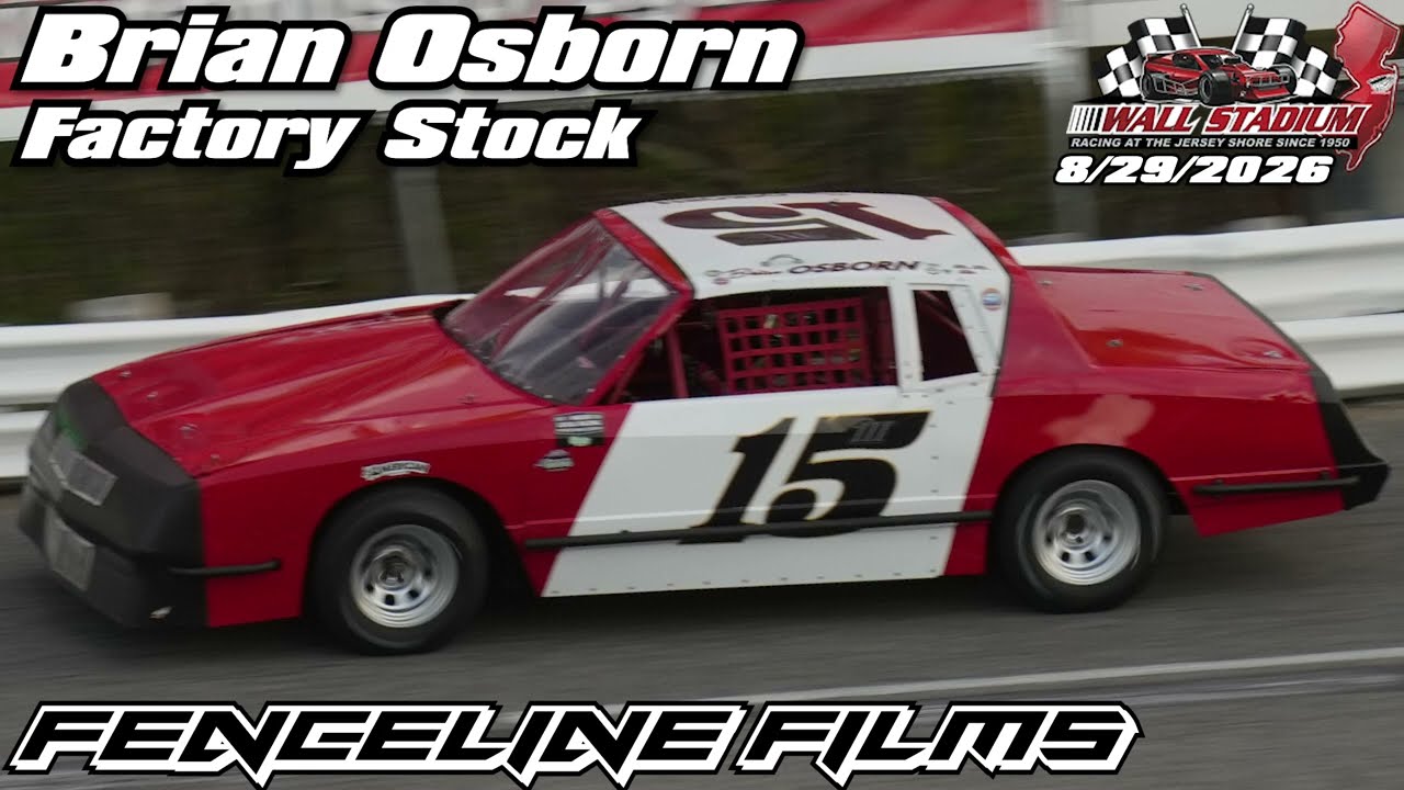 Brian Osborn Factory Stock at Wall Stadium