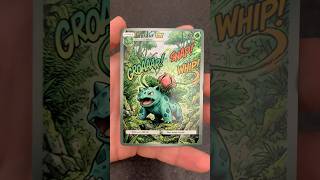 Bulbasaur EX 001/151 - PokéComics [ High Quality - Handmade ] #bulbasaur #Pokemon #pokecomics #card