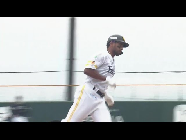 【ファーム】確信弾!! ホークス・ウォーカー 捉えた打球はレフトへのソロホームラン!!  2024年7月15日 福岡ソフトバンクホークス 対 オリックス・バファローズ