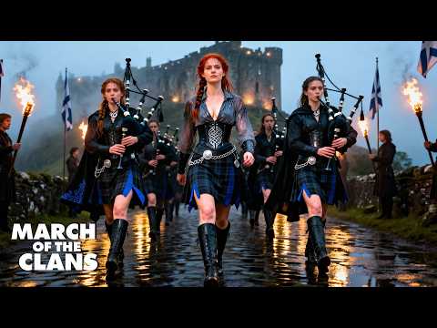 Battle Bagpipes of the Highlands | Epic Scottish Bagpipe & Drum March | Cinematic War Music