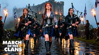 Battle Bagpipes of the Highlands | Epic Scottish Bagpipe & Drum March | Cinematic War Music