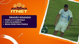 SEM CONFIANÇA! Dragão joga mal e é Goleado para o Sousa | Arena Itnet