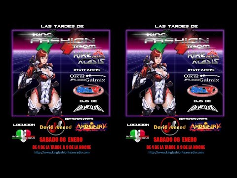 LAS TARDES DE KING & FASHION TEAM - INVITACION ALEX GARCIA DJ & TEAM BENEDIK