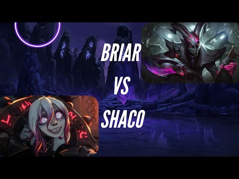 Briar is UNHINGED. Briar VS Shaco Jungle Ranked Gameplay
