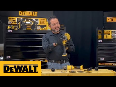 DEWALT® Product Guide - Grinder Guard and Wheel Installation