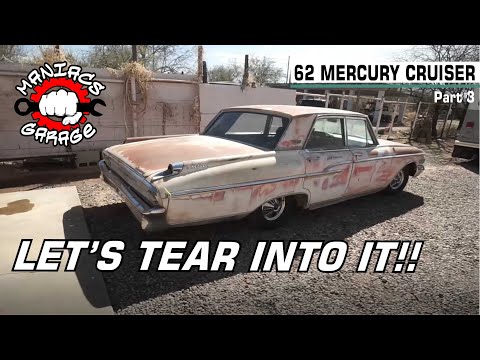 1962 Mercury Monterey get's the interior removed... whatch to the end