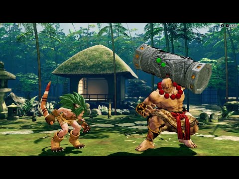 Samurai Shodown - Cham Cham VS Wan-Fu