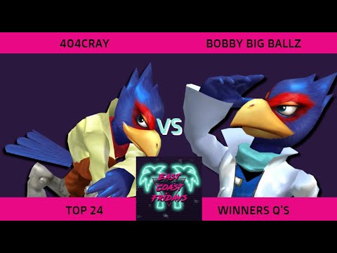404Cray (Neutral Falco) vs. bobby big ballz (Blue) - ECF 175 Top 24 Winners Quarterfinals SSBM