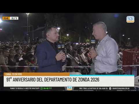 Fabián Martín participó de la Fiesta de Zonda y destacó el valor de las celebraciones populares