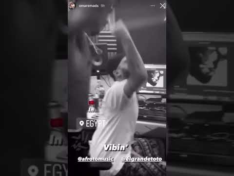 عفروتو و الجراند طوطو في التسجيل 🫡❤️🔥 #grandmaster #wegz #rap #rapper #grandtheftauto