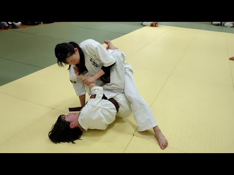 女子柔術スパーリングが楽しい１