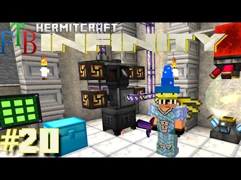 Minecraft Mods - FTB Infinity Ep. 20 - Thaumcraft & AE2 Rock !!! ( HermitCraft Modded Minecraft )
