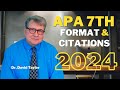 APA 7th Edition Format & Citations (Word) -- 2024