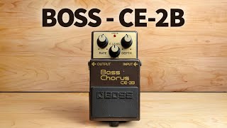 Video thumbnail for BOSS - CE-2B Bass Chorus (MIJ) by Bass Stuff