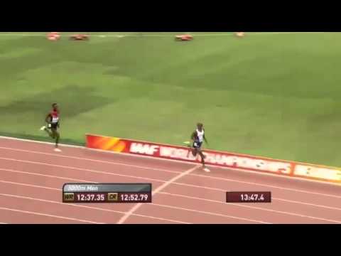 Mo Farah Wins Mens 5000m Final at IAAF World Championships Beijing 2015