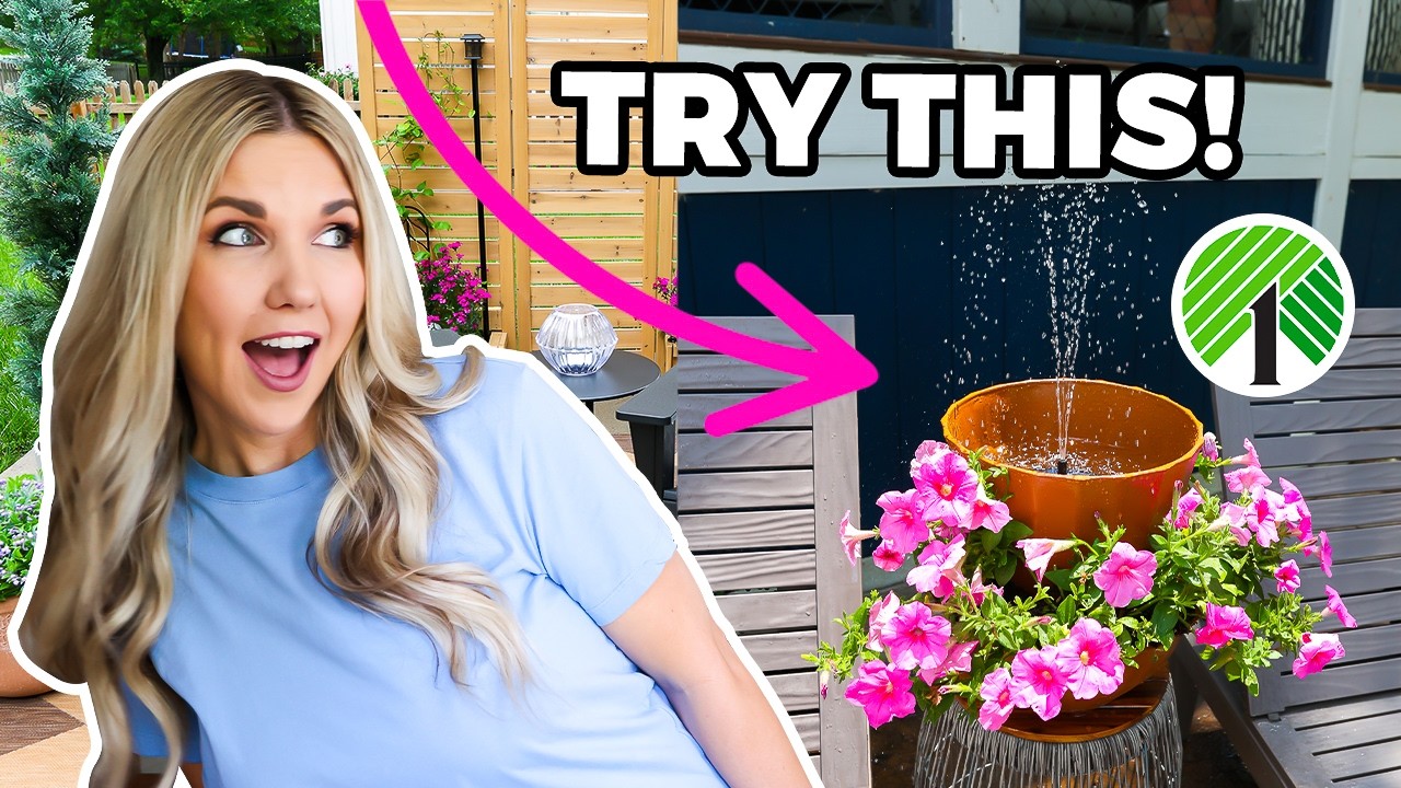 The jaw-dropping way to update your outdoor space using Dollar Tree items