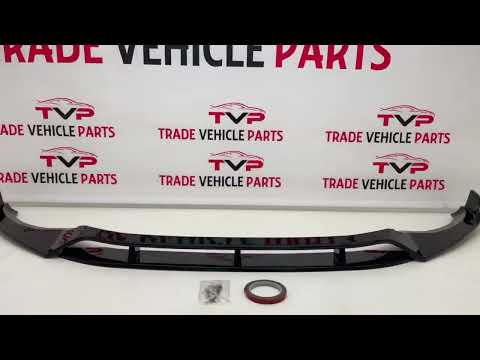 Fits BMW X3 G01 X4 G02 2018-2021 Front Lip Splitter Spoiler Gloss Black video