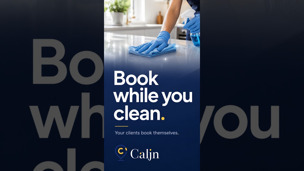Cleaning — Caljn Booking - start free today