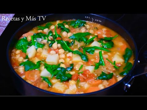 Cómo Hacer unos Garbanzos Riqusímos y bien Fácil