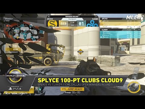 Splyce 100 Point Clubs Cloud9 - #CWLDallas Open