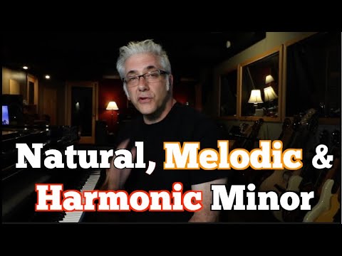 Natural, Melodic & Harmonic Minor: What IS the Difference?
