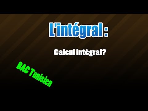 01_Calcul intégral