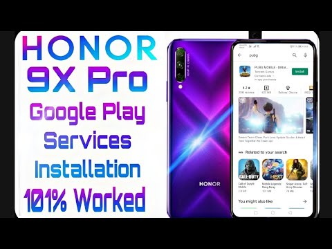 🎉🔥🔥Install Google Play Services on your honor 9X Pro phone | follow video step and LIKE, SUBSCRIBE