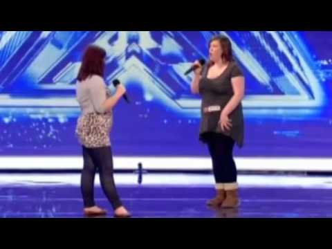 Duet v britském X Factoru skončil fackou !!!!! cz titulky ablisa
