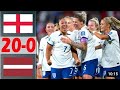England vs Latvia Extended Highlights | Crazy Match | Women's Football 2023