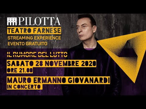 Mauro Ermanno Giovanardi in concerto - Teatro Farnese - Il Rumore del Lutto XIV Edizione