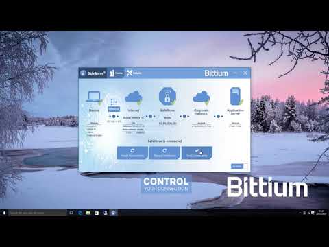 Bittium SafeMove demo - Seamless network roaming & session persistence