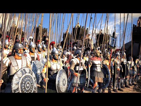 Ptolemaic Egypt Vs Seleucid Empire: Battle of Raphia 217 BC | Cinematic