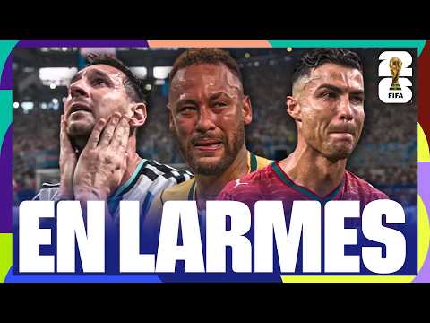MESSI, RONALDO, NEYMAR, MODRIC en LARMES... Les plus GROSSES EMOTIONS de la COUPE DU MONDE !