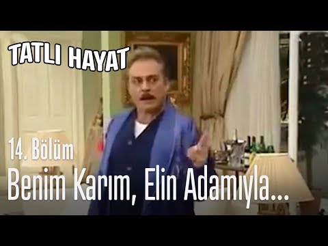 İhsan kıskançlıktan deliye döndü - Tatlı Hayat 14. Bölüm