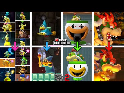 All New Super Mario Bros. Wii Boss Battles Recreated in Super Mario Maker 2