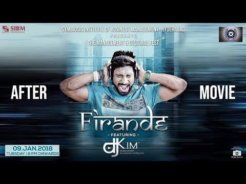 DJ Kim - 09th Jan 2018 - SIBM College Annual Fest - FIRANDE (Mahboobnagar)