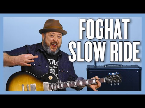 Foghat Slow Ride Guitar Lesson + Tutorial