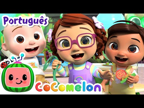 Capa de Não Vá Desistir! | Cocomelon em Português | Desenhos Animados e Músicas Infantis
