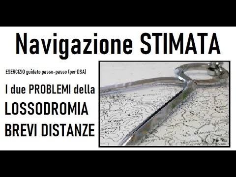 ESTIMATED Navigation Exercise - Short Distance Loxodrome - Guided Procedure for DSA