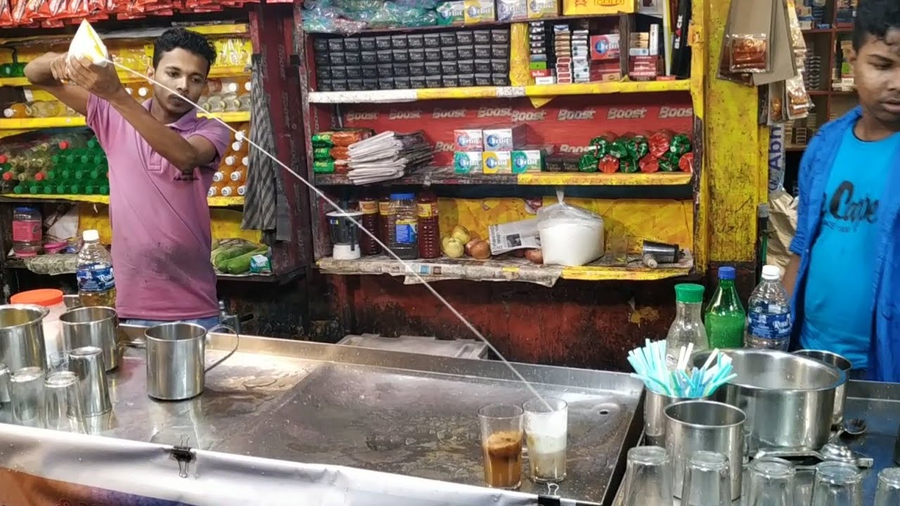 Kerala’s famous KULUKKI SARBATH | Indian Street Food | BOOST KULUKKI @ Kochi |