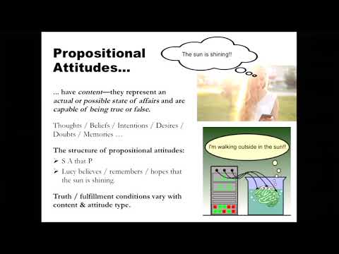 Mind Lecture 10 Intentional stance part 1