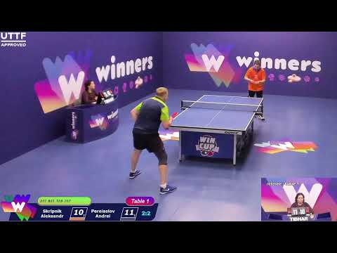 WINners CUP table 1 03.02  Skripnik Aleksandr - Pereiaslov Andrei  19:00