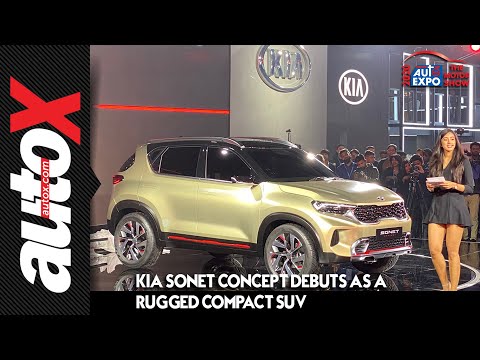 Auto Expo 2020: Kia Sonet Concept Debuts