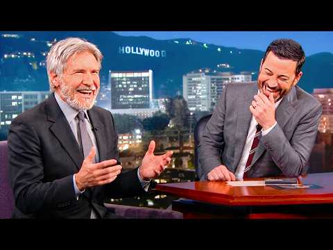 Harrison Ford At His ABSOLUTE Funniest!