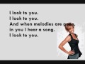 Whitney Houston - I Look to You (Lyrics on ...
