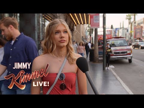 【吉米金默秀】街訪路人：你曾在公開場合裸體過嗎？ (Pedestrian Question – Have You Ever Been Naked in Public?)